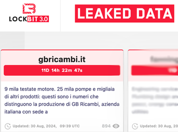 Countdown di Lockbit 3.0 sul suo Data Leak Site