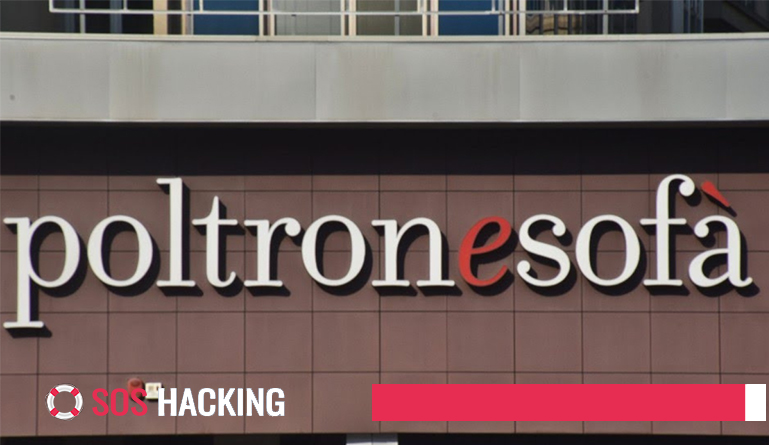 Scopri di più sull'articolo Attacco ransomware a Poltronesofà: cosa sappiamo?